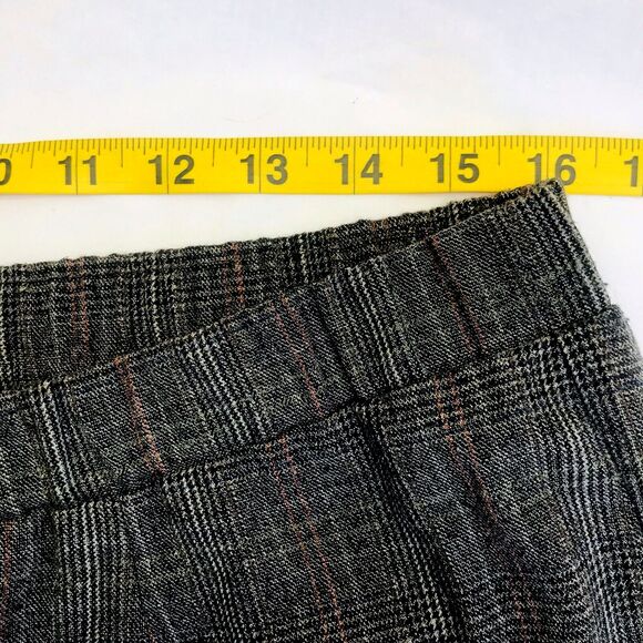 TanJay Pants Comfort Slacks Sweatpants Elastic Soft Wide Leg Brown Plaid 16 W - Picture 7 of 12